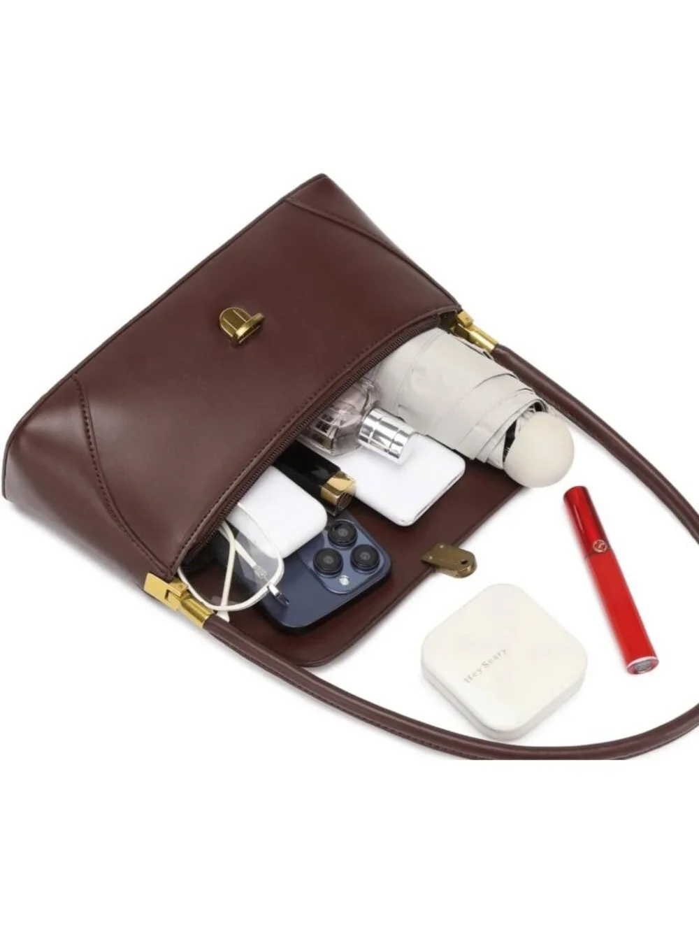 Vintage-Inspired Shoulder Bag for Women | Retro Classic Mini Tote & Clutch Purse